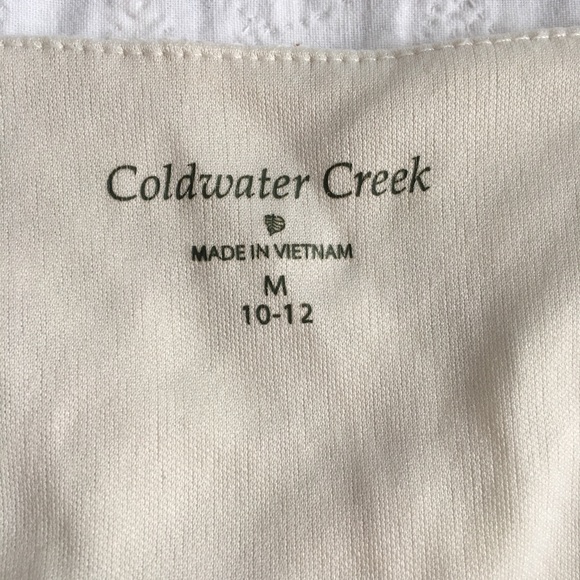 Coldwater Creek Lace Tank Top with Liner - Picture 6 of 8
